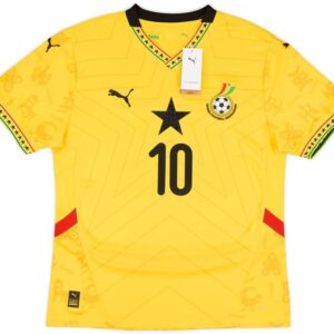 Ghana 2025/26 Away Jersey – Puma Black Star Legacy Edition