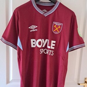 West Ham United 2025/26 Home Jersey – Umbro Claret & Blue Legacy Edition