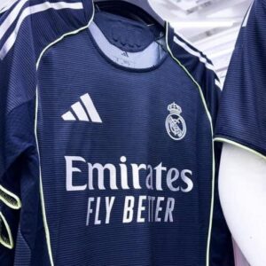 Real Madrid 2025/26 Away Jersey – Adidas Bernabéu Twilight Edition