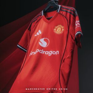 Manchester United 2025/26 Home Jersey – Official Adidas Match Kit